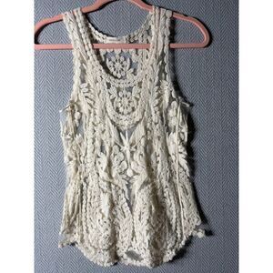 Pepper Tee lace tank